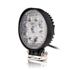 LED фара 5В-27W 40mm дальний свет желтая