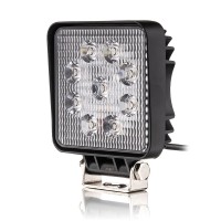 Фара робочого світла Leader 6B FLOOD 9Led x 3W (110 x 135 x 45) 10-60V/27W/6000K