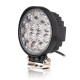 LED фара Leader 27-42W 55mm дальний свет желтая