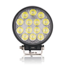 LED фара Leader 27-42W 55mm дальний свет желтая