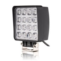 Фара робочого світла Leader SPOT Yellow 16Ledx3W (118x128x60)/10-60V/48W/3000K