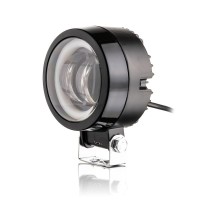 Фара рабочего света Leader + DRL Y20 FLOOD 2Led x 10 Вт (75x95x50) / 12-24 В / 20 Вт / 6000K