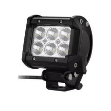 LED балка D 18W Silver дальнє світло 95mm