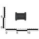 Подушка стабилизатора ВАЗ 2110-12 (к-т 2 шт)