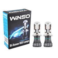 Біксенонова лампа Winso H4 bi-xenon 6000K 85V 35W (к-т 2шт)