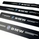 Накладка на пороги BMW carbon (к-т 4шт)