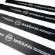 Накладка на пороги Nissan carbon (к-т 4шт)