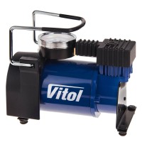 Компресор ViTOL 150psi 14Amp 37л прикурювач