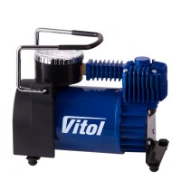 Компресор ViTOL 150psi 15Amp 40л Автостоп прикурювач