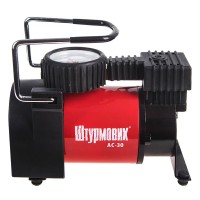 Компресор Штурмовик 100psi 12Amp 37л прикурювач 