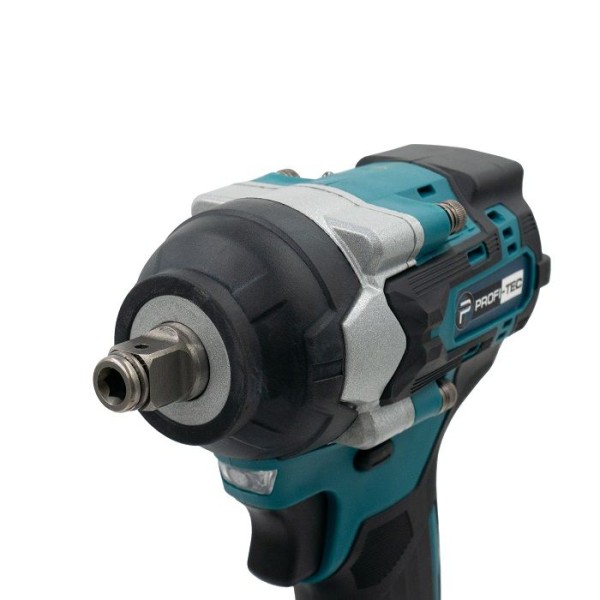 Аккумуляторный гайковерт PROFI-TEC DTW500BL POWERLine, 2×PT2040MP (4.0 Ач), зарядное устройство (006321)