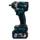 Аккумуляторный гайковерт PROFI-TEC DTW500BL POWERLine, 2×PT2040MP (4.0 Ач), зарядное устройство (006321)