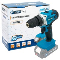Акумуляторний шуруповерт PROFI-TEC PCD2820V POWERLine , без акумулятора та зарядного пристрою (005939)