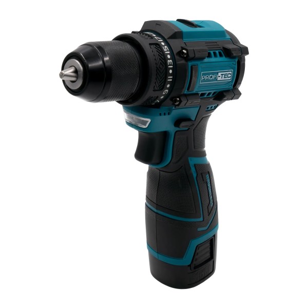 Аккумуляторный шуруповерт PROFI-TEC PCD35168BL, 2×PT1620 (2.0 Ач), зарядное устройство (006293)