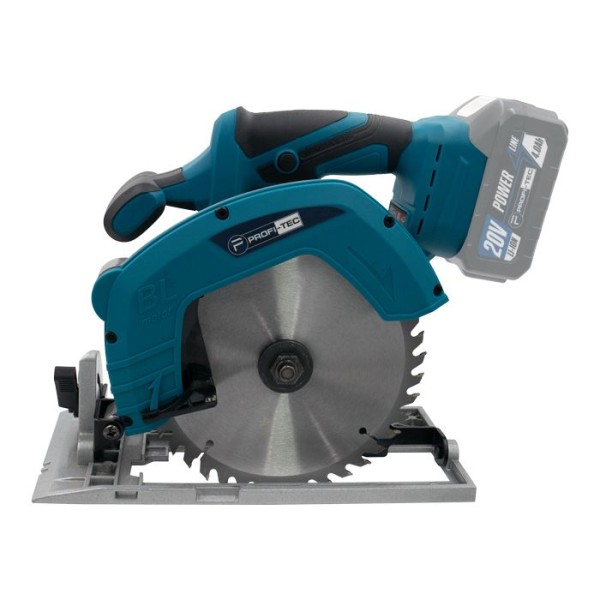 Аккумуляторная дисковая пила PROFI-TEC PCA18520BL POWERLine, без аккумулятора и зарядного устройства (006289) 