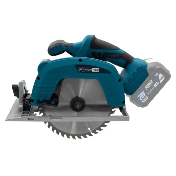 Аккумуляторная дисковая пила PROFI-TEC PCA18520BL POWERLine, без аккумулятора и зарядного устройства (006289) 