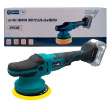 Акумуляторна ексцентрикова полірувальна машина PROFI-TEC DPO1515BL POWERLine , без акумулятора та зарядного пристрою (005949)