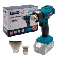 Аккумуляторный фен PROFI-TEC DHG550PT POWERLine, без аккумулятора и зарядного устройства (005933)
