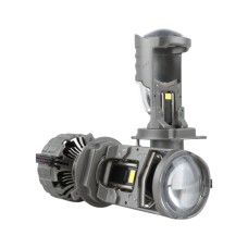 LED лінзи H4 EA Light X L12 10000Lm 6000K +500% з кулером (2 шт)