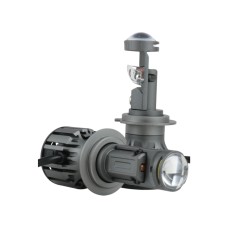 LED лінзи H7 EA Light X L10 10000Lm 5000K CSP +350% з кулером (2 шт)