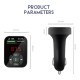 FM-трансмиттер (модулятор) CAR А-9 Bluetooth 5.0 3,1А Black