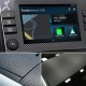 Пленка карбон 3D черная 100×153 см | декоративная, самоклеющаяся