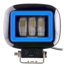 Фара рабочего света Leader + Blue DRL 88BC FLOOD 3Ledx15W 10-60V/45W/6000K