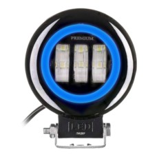 Фара рабочего света Leader + Blue DRL 89BC FLOOD 3Ledx15W 10-60V/45W/6000K
