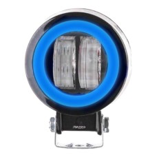 Фара рабочего света Leader + Blue DRL Y20 FLOOD 2Led x 10 Вт (75x95x50) / 12-24 В / 20 Вт / 6000K