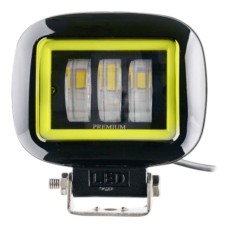 Фара рабочего света Leader + Yellow DRL 88BC FLOOD 3Ledx15W 10-60V/45W/6000K