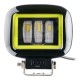 Фара рабочего света Leader + Yellow DRL 88BC FLOOD 3Ledx15W 10-60V/45W/6000K
