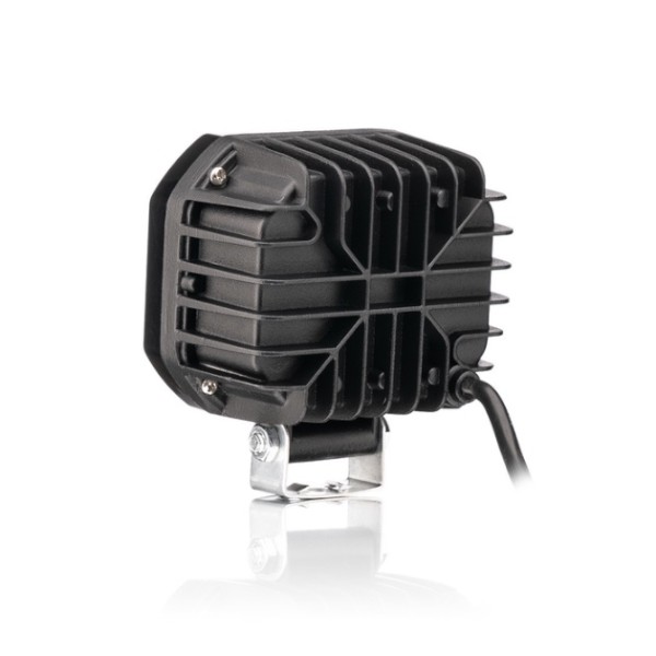 Фара рабочего света Leader + Yellow DRL V76 FLOOD 6Led x 5W (90 x 105 x 55) 10-30V/30W/6000K
