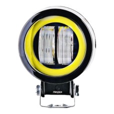 Фара рабочего света Leader + Yellow DRL Y20 FLOOD 2Led x 10 Вт (75x95x50) / 12-24 В / 20 Вт / 6000K