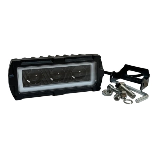 Фара рабочего света Leader W16 FLOOD + DRL (125x60x53)/ 10-60V/35W/3000K/6000K