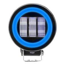 Фара светодиодная Leader + Blue DRL V77 12-24V, 30W (6x5W), 2700Lm 1шт
