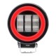 Фара светодиодная Leader + Red DRL V77 12-24V, 30W (6x5W), 2700Lm 1шт