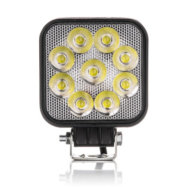 Фара світлодіодна Leader 87 12-24V, 27W (9x3W), 2800Lm, EPISTAR , FLOOD