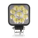 Фара світлодіодна Leader 87 12-24V, 27W (9x3W), 2800Lm, EPISTAR , FLOOD