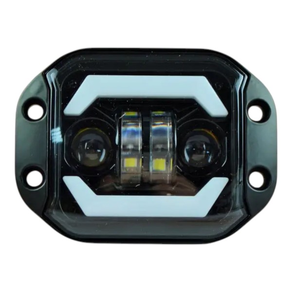Фара світлодіодна Leader J09 FLOOD + SPOT + DRL 10-60V, 35W, 3200Lm 