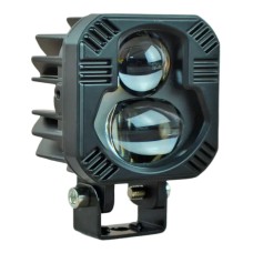 Світлодіодна LED фара Leader P-66 40W (2х20W) CREE W/Y 68 х 68 х 49/ 10-60V
