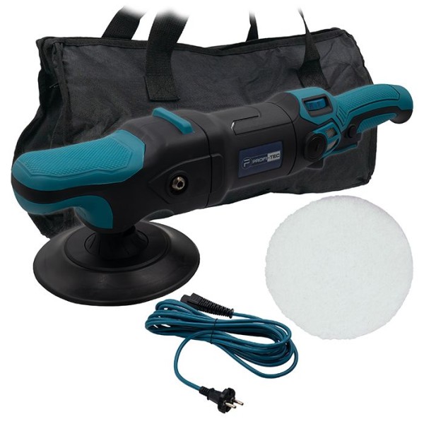 Роторная полировальная машина PROFI-TEC PPM-1515R, 1500 Вт, с двухступенчатым редуктором (006068)
