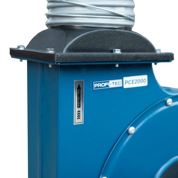 Стружковідсмоктувач PROFI-TEC TURBODust PCE2000,  1500 Вт (007004)