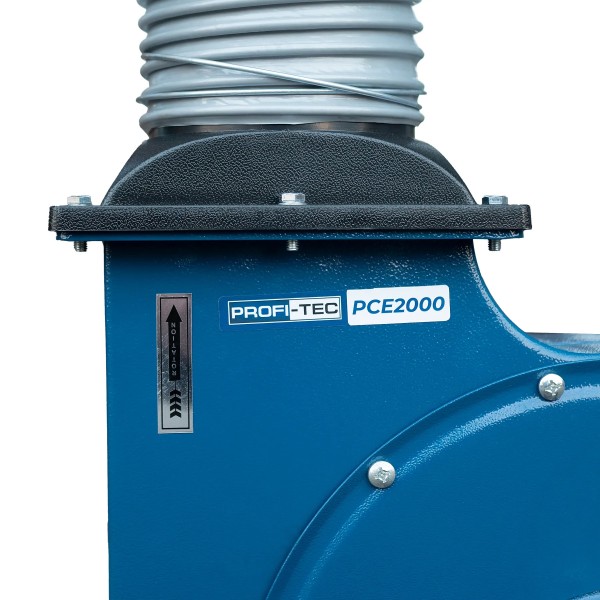 Стружковідсмоктувач PROFI-TEC TURBODust PCE2000,  1500 Вт (007004)