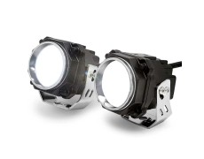 Світлодіодна фара SD 05 30W дальнє світло з ДХВ червоного кольору 10-60V 2 шт