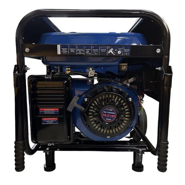 Бензиновый генератор PROFI-TEC PE-7000GE, 7,0 кВт, ручной/электростартер, четырехтактный одноцилиндровый (004764)