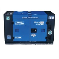 Дизельный генератор PROFI-TEC DGS15 Power MAX 14 кВА/11,5 кВт, 220V, 4-тактный, 2-цилиндровый (2V92F) (005028)