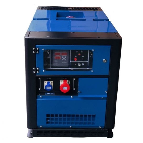 Дизельный генератор PROFI-TEC DGS20 Power MAX 15 кВА/12 кВт, 220V, 4-тактный, 2-цилиндровый (005030)