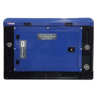 Дизельный генератор PROFI-TEC PE-11000SSDE (10 кВт, 220 В) четырехтактный двухцилиндровый (005187)