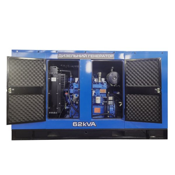 Дизельный генератор PROFI-TEC RDSG62-3 Power MAX 62 кВА/50 кВт, четырехцилиндровый двигатель RICARDO ZH4105ZD (005034)