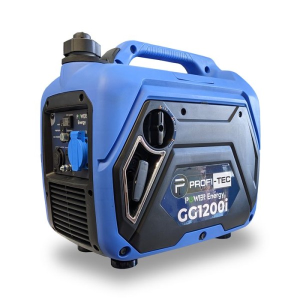 Инверторный бензиновый генератор PROFI-TEC GG1200i, 1,2 кВт (005157)